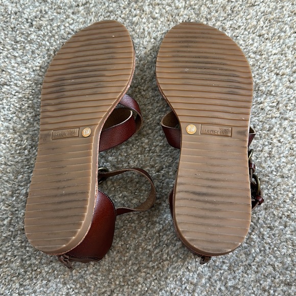 Brown Madeline Girl Sandals - Picture 6 of 7